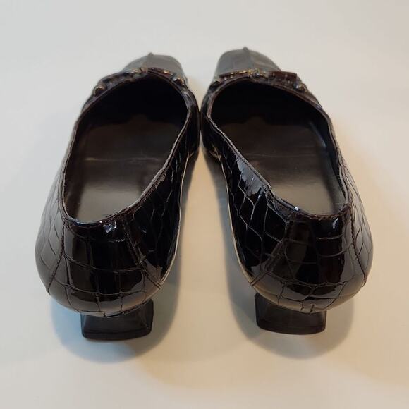 Stuart Weitzman Leather Pumps Platform Mini Heels Shoes Women's Size 7M EUC NICE - Picture 5 of 14
